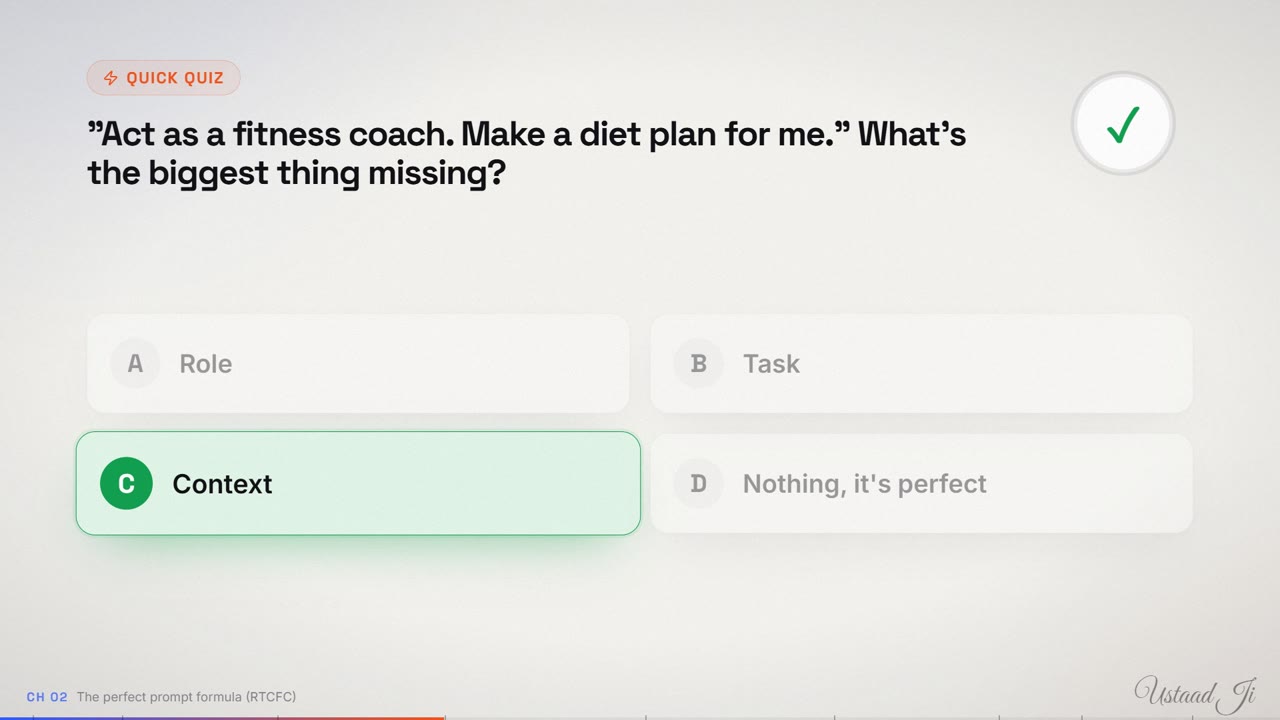 Quick quizzes