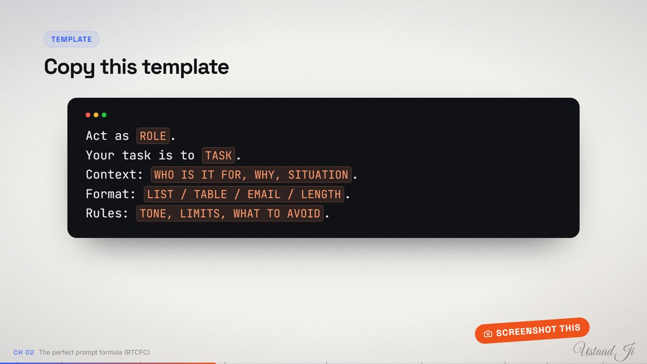Copy-ready templates